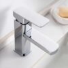 gp0002 Grifo Mezclador de Agua Fría y Caliente Plateado